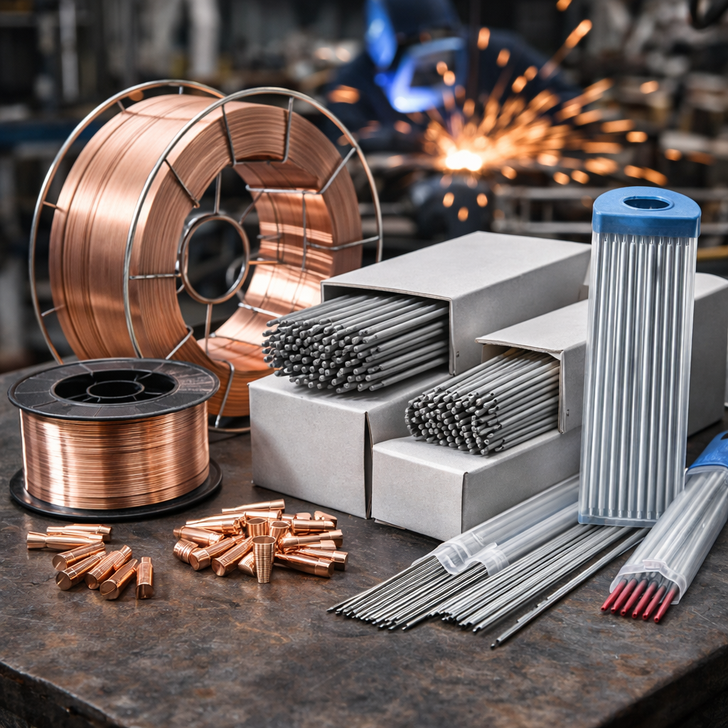 MIG wire and welding consumables
